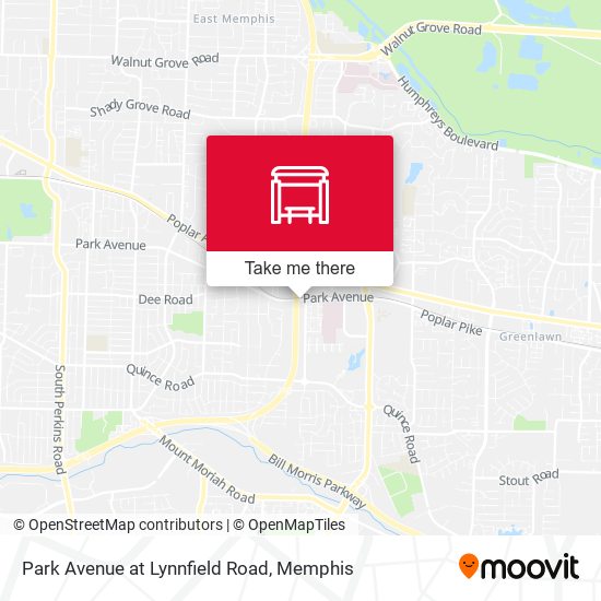 Mapa de Park Avenue at Lynnfield Road