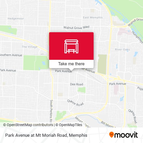 Mapa de Park Avenue at Mt Moriah Road