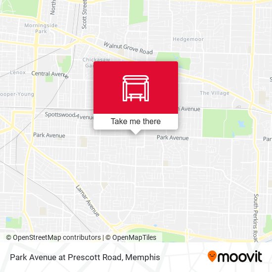 Park Avenue at Prescott Road map