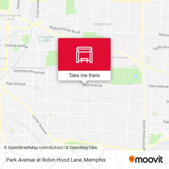 Mapa de Park Avenue at Robin Hood Lane
