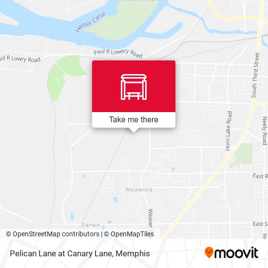 Pelican Lane at Canary Lane map