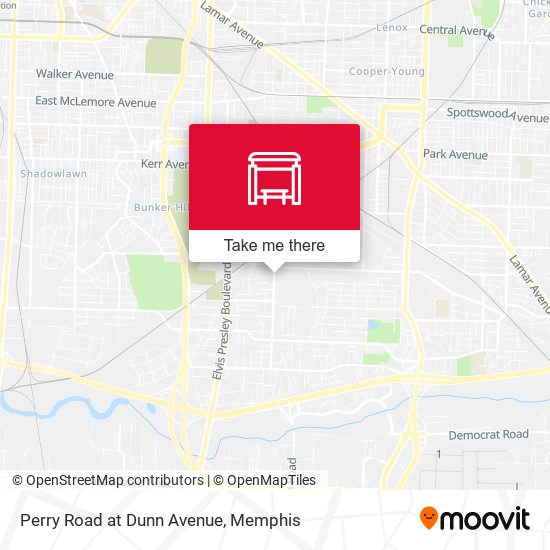 Perry Road at Dunn Avenue map
