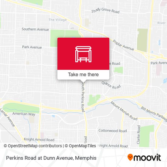 Mapa de Perkins Road at Dunn Avenue