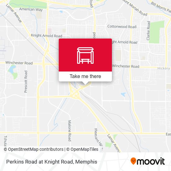 Mapa de Perkins Road at Knight Road