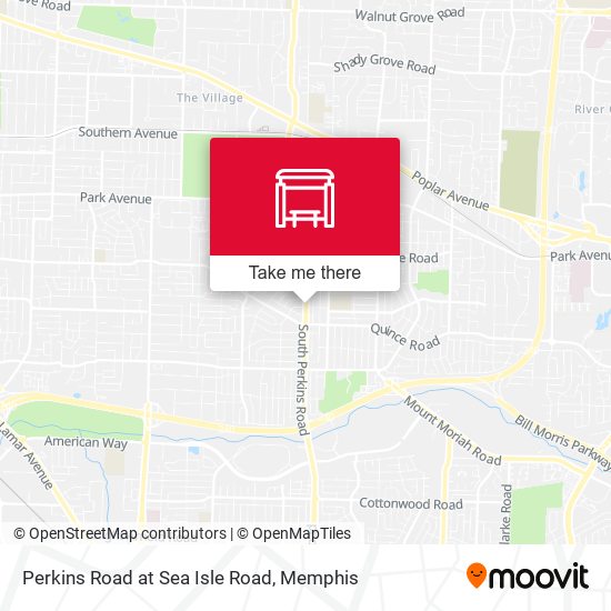 Mapa de Perkins Road at Sea Isle Road