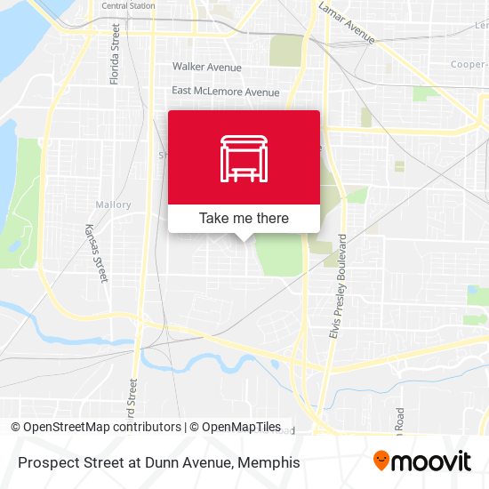 Prospect Street at Dunn Avenue map