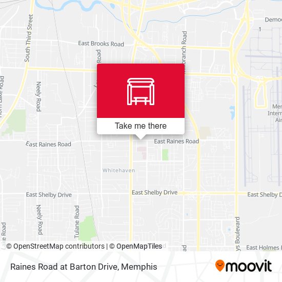 Mapa de Raines Road at Barton Drive