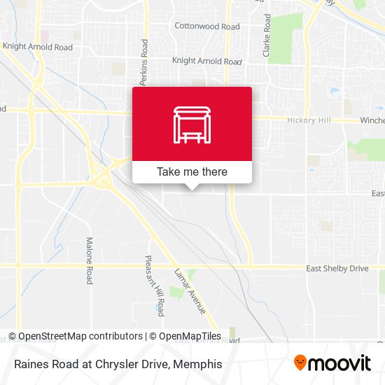 Mapa de Raines Road at Chrysler Drive