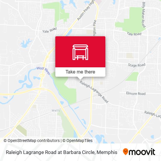 Mapa de Raleigh Lagrange Road at Barbara Circle