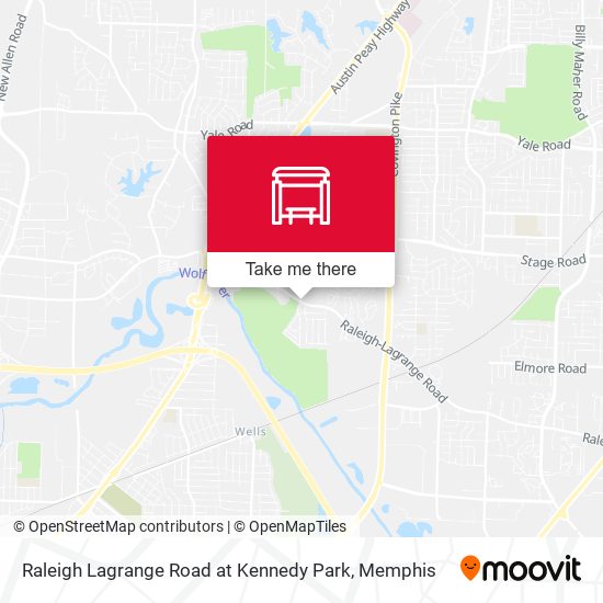 Raleigh Lagrange Road at Kennedy Park map