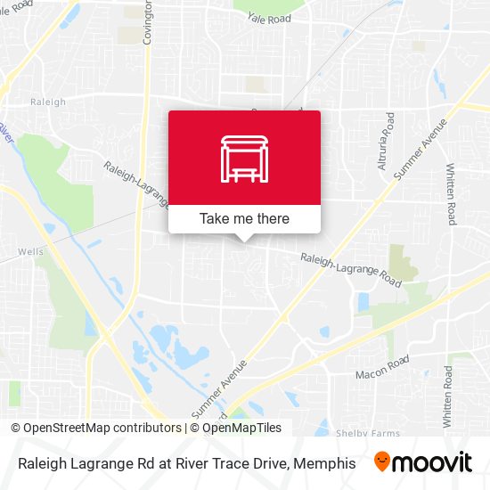 Raleigh Lagrange Rd at River Trace Drive map