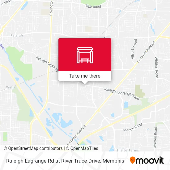 Raleigh Lagrange Rd at River Trace Drive map