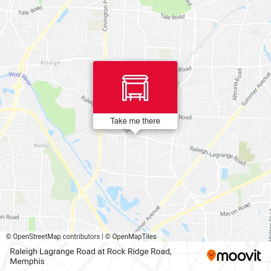 Raleigh Lagrange Road at Rock Ridge Road map