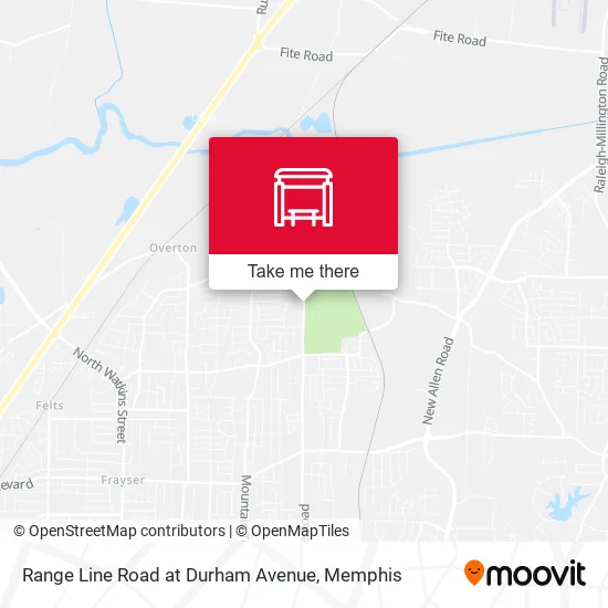 Mapa de Range Line Road at Durham Avenue