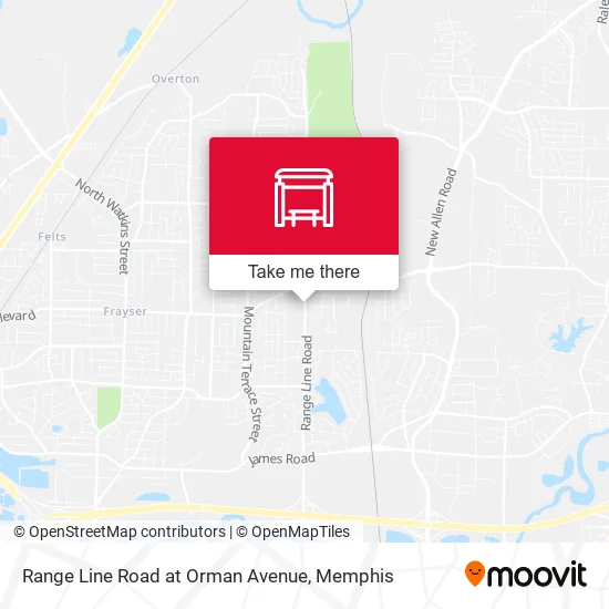 Mapa de Range Line Road at Orman Avenue