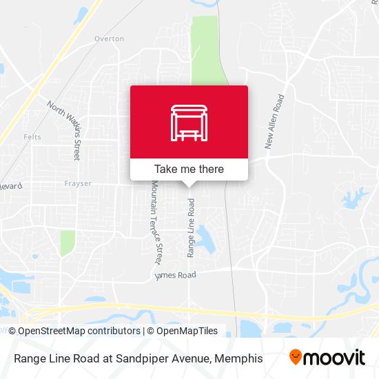 Range Line Road at Sandpiper Avenue map