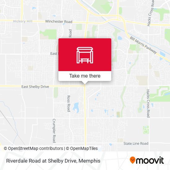 Mapa de Riverdale Road at Shelby Drive