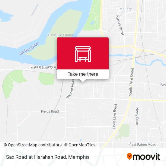 Mapa de Sax Road at Harahan Road