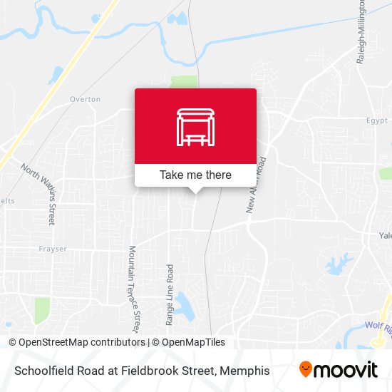 Schoolfield Road at Fieldbrook Street map