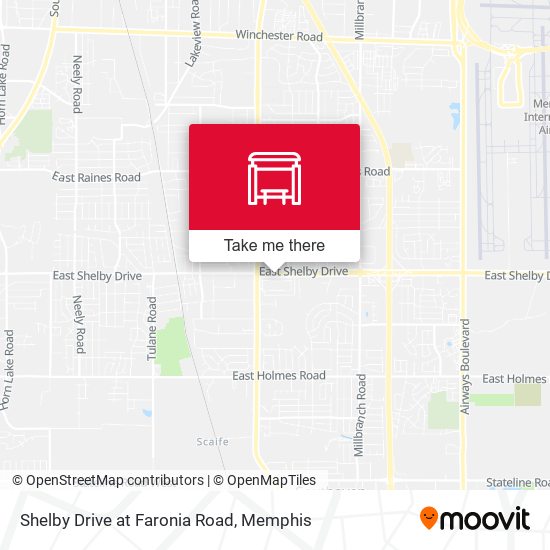 Mapa de Shelby Drive at Faronia Road