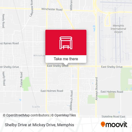 Mapa de Shelby Drive at Mickey Drive