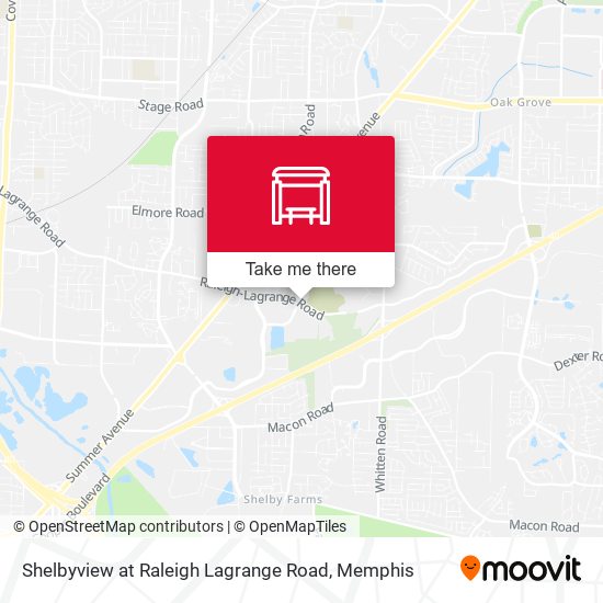 Mapa de Shelbyview at Raleigh Lagrange Road