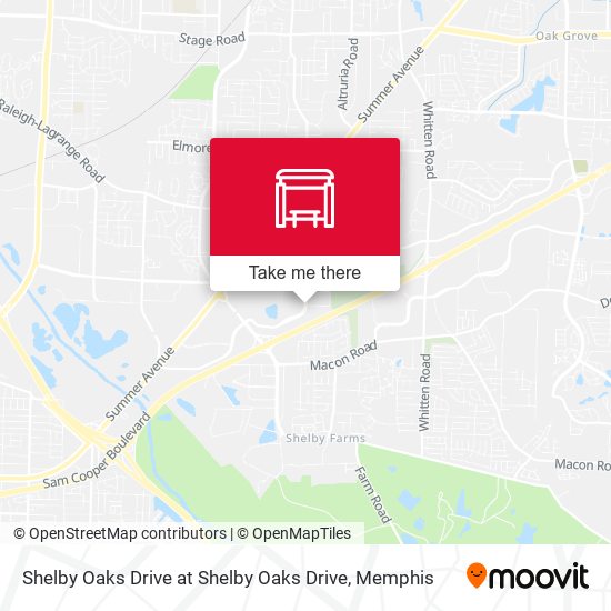 Mapa de Shelby Oaks Drive at Shelby Oaks Drive