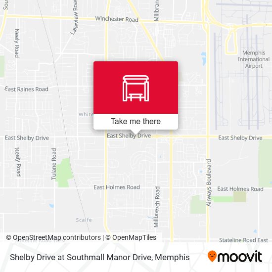 Mapa de Shelby Drive at Southmall Manor Drive