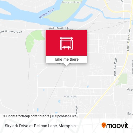 Skylark Drive at Pelican Lane map