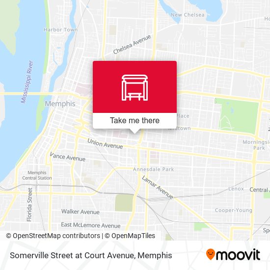 Somerville Street at Court Avenue map