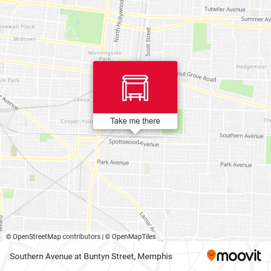 Mapa de Southern Avenue at Buntyn Street