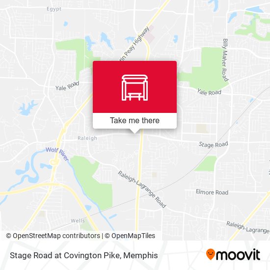 Mapa de Stage Road at Covington Pike