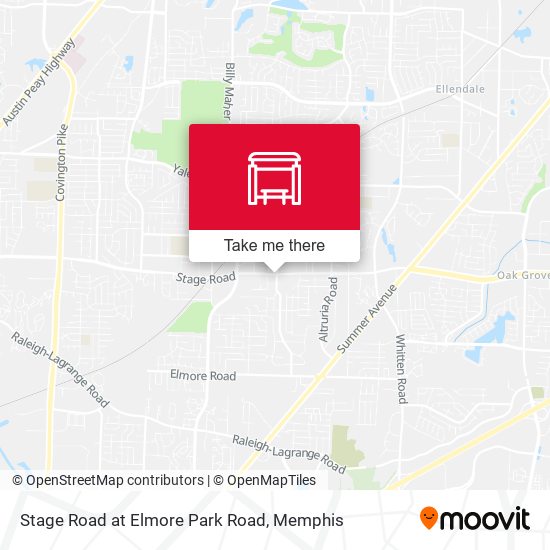 Mapa de Stage Road at Elmore Park Road