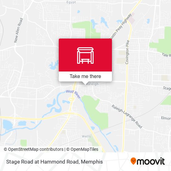 Stage Road at Hammond Road map