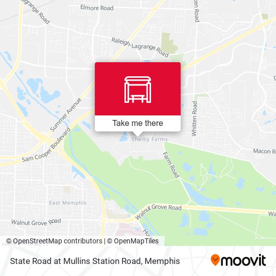 State Road at Mullins Station Road map