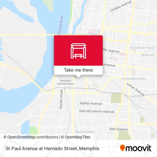 St Paul Avenue at Hernado Street map
