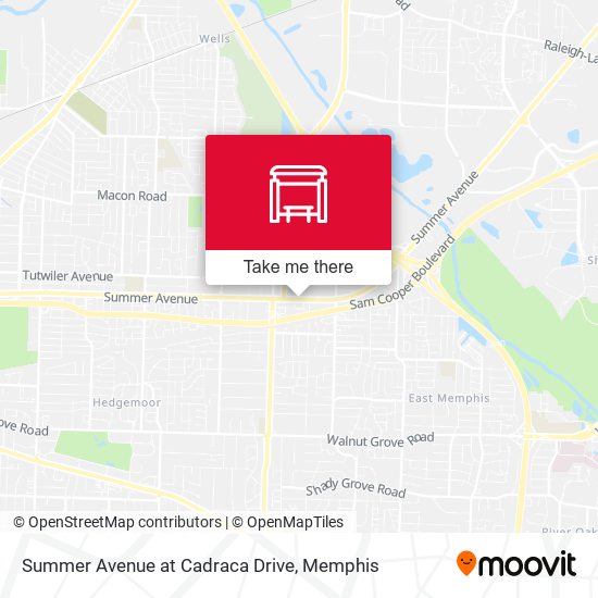 Summer Avenue at Cadraca Drive map