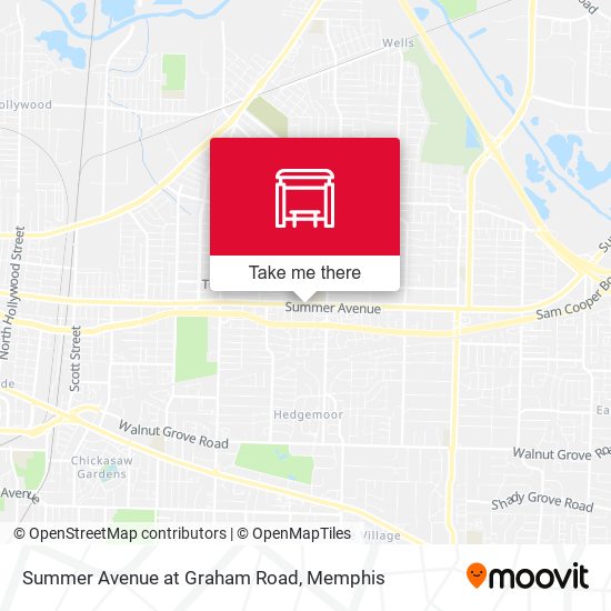 Summer Avenue at Graham Road map