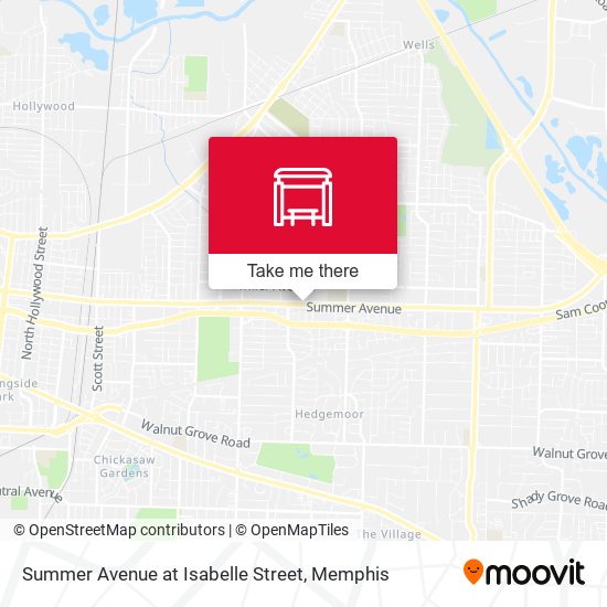 Summer Avenue at Isabelle Street map