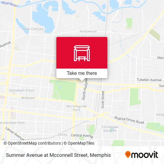 Mapa de Summer Avenue at Mcconnell Street