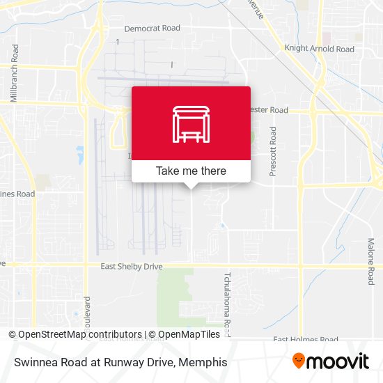 Mapa de Swinnea Road at Runway Drive