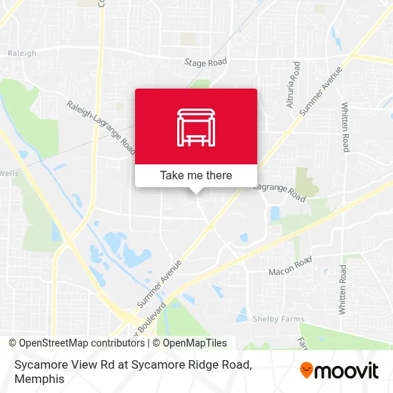 Sycamore View Rd at Sycamore Ridge Road map