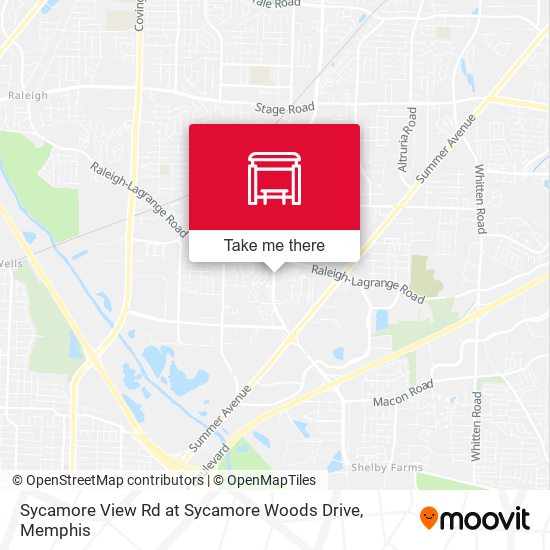 Sycamore View Rd at Sycamore Woods Drive map