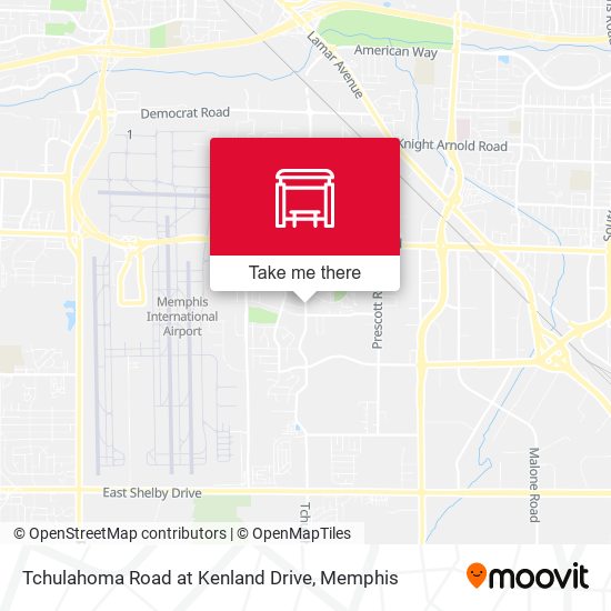 Mapa de Tchulahoma Road at Kenland Drive