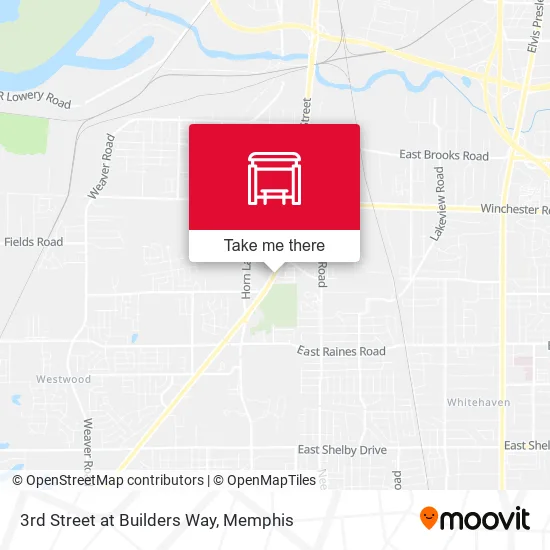 Mapa de 3rd Street at Builders Way