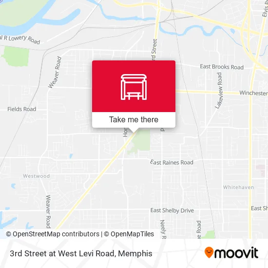 Mapa de 3rd Street at West Levi Road