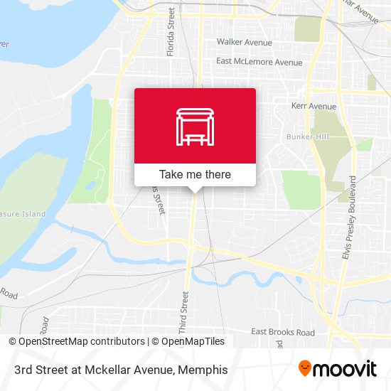 Mapa de 3rd Street at Mckellar Avenue