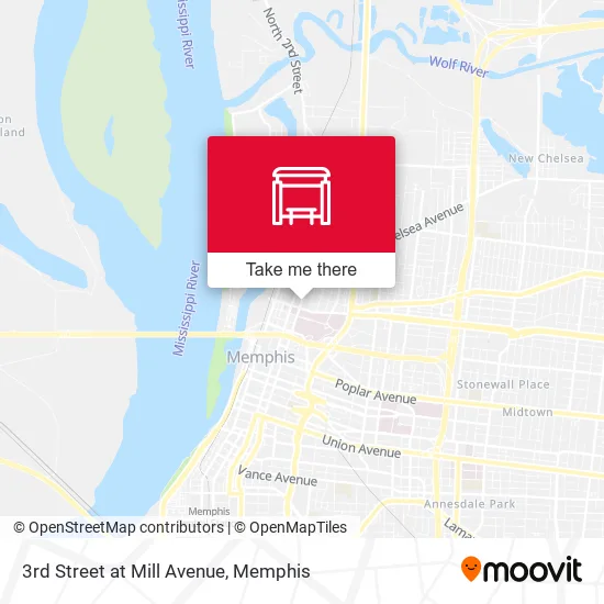 Mapa de 3rd Street at Mill Avenue