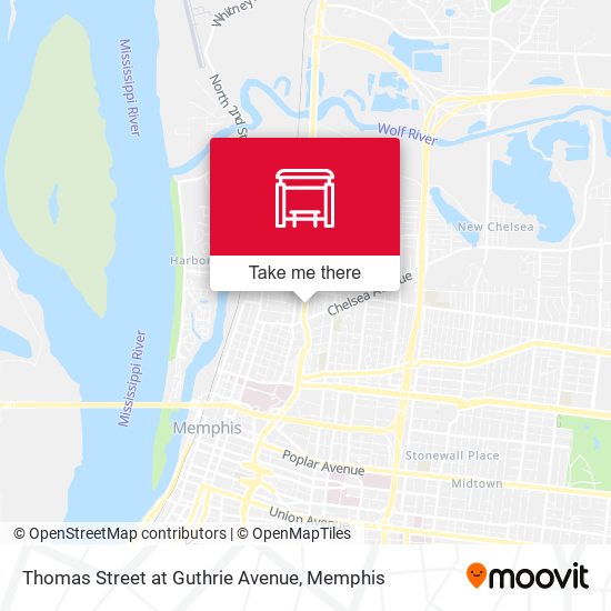 Thomas Street at Guthrie Avenue map