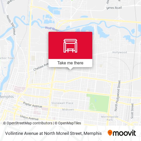 Vollintine Avenue at North Mcneil Street map